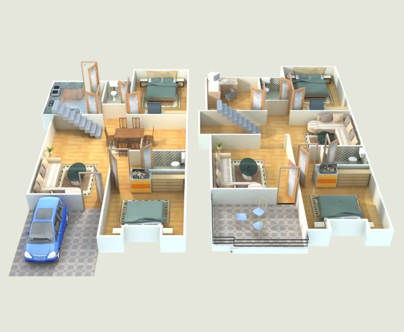 Space Planning & 3D Visualization (2)